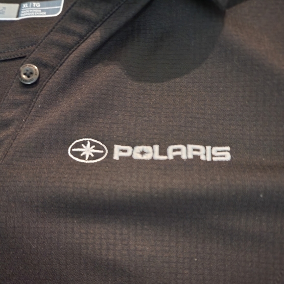 Polaris Womens Shirt XL Cutter & Buck Drytec Snow Racing Snowmobile - Picture 2 of 3